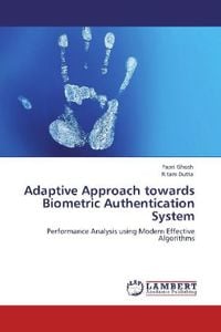 Produktbild: Ghosh, P: Adaptive Approach towards Biometric Authentication