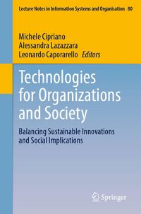 Produktbild: Technologies for Organizations and Society