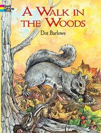 Produktbild: A Walk in the Woods Coloring Book
