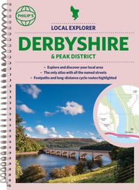 Produktbild: Philip's Local Explorer Street Atlas Derbyshire and the Peak District