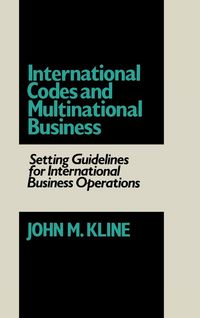 Produktbild: International Codes and Multinational Business