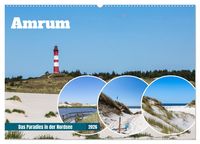 Produktbild: Amrum - Das Paradies in der Nordsee (Wandkalender 2026 DIN A2 quer), CALVENDO Monatskalender
