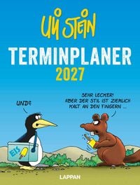 Produktbild: Uli Stein Terminplaner 2027: Taschenkalender