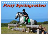 Produktbild: Pony Springreiten (Tischkalender 2027 DIN A5 quer), CALVENDO Monatskalender