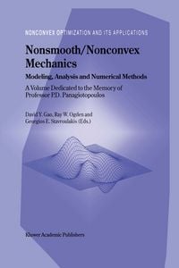 Produktbild: Nonsmooth/Nonconvex Mechanics