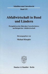 Produktbild: Abfallwirtschaft in Bund und L&auml;ndern.