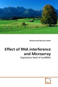 Produktbild: Aftab, M: Effect of RNA interference and Microarray