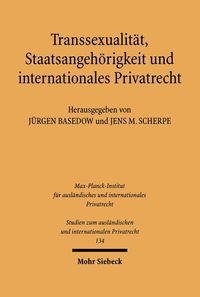 Produktbild: Transsexualität, Staatsangehörigkeit und internationales Privatrecht