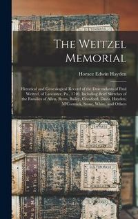 Produktbild: The Weitzel Memorial