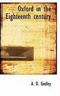 Produktbild: Oxford in the Eighteenth Century