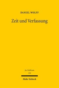 Produktbild: Zeit und Verfassung