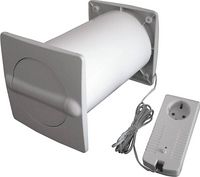 Produktbild: Wallair N37215 Energiespar-Mauerkasten Kunststoff Passend f&uuml;r Rohr-Durchmesser: 100mm
