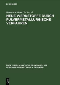 Produktbild: Neue Werkstoffe durch pulvermetallurgische Verfahren