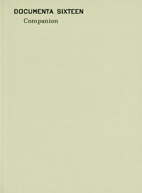Produktbild: documenta 16 Companion