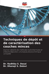 Produktbild: Techniques de d&eacute;p&ocirc;t et de caract&eacute;risation des couches minces