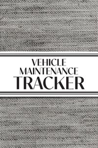 Produktbild: Vehicle Maintenance Tracker (Textured Paper Charcoal)