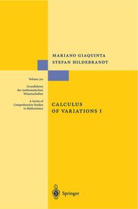 Produktbild: Calculus of Variations I. The Langrangian Formalism