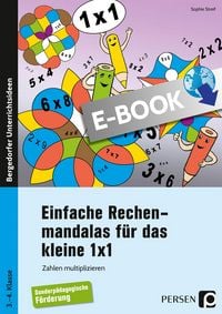 Produktbild: Einfache Rechenmandalas f&uuml;r das kleine 1x1