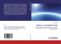 Produktbild: What's a wonderful world