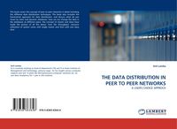 Produktbild: THE DATA DISTRIBUTION IN PEER TO PEER NETWORKS