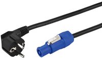 Bild vom Artikel IMG StageLine AAC-115P Strom Anschlusskabel [1x Schutzkontakt-Stecker - 1x PowerCon-Stecker] 2.00 m Schwarz vom Autor 
