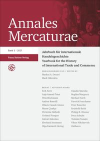 Produktbild: Annales Mercaturae 3 (2017)