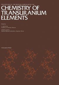 Produktbild: Proceedings of the Moscow Symposium on the Chemistry of Transuranium Elements