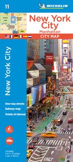 Produktbild: Michelin New York City Manhattan Map 11