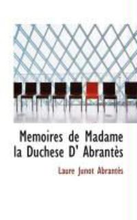 Produktbild: Memoires de Madame La Duchese D' Abrant?'s