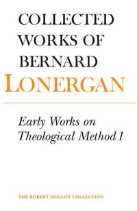 Produktbild: Early Works on Theological Method 1