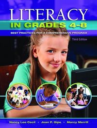 Produktbild: Cecil, N: Literacy in Grades 4-8