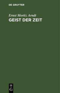 Produktbild: Geist der Zeit