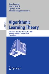 Produktbild: Algorithmic Learning Theory