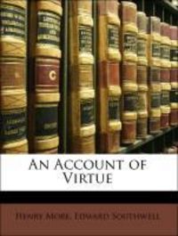 Produktbild: More, H: Account Of Virtue