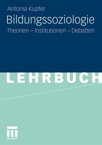 Produktbild: Bildungssoziologie