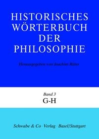 Produktbild: Historisches W&ouml;rterbuch der Philosophie (HWPH). Band 3, G-H