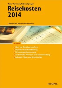 Produktbild: Reisekosten 2014 - inkl. eBook und Arbeitshilfen online
