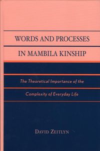 Produktbild: Words and Processes in Mambila Kinship