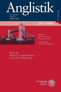 Produktbild: Anglistik. International Journal of English Studies. Volume 30.1 (2019)