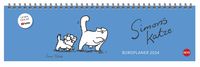 Bild vom Artikel Simons Katze Büroplaner 2024. Kultiger Tischkalender für den Arbeitsplatz. Lustiger Spiral-Kalender für Simons Cat-Fans. Wochenplaner 2024 quer. vom Autor Simon Tofield