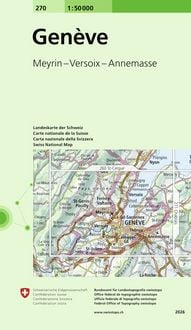 Produktbild: Swisstopo Geneve