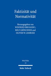 Produktbild: Faktizit&auml;t und Normativit&auml;t
