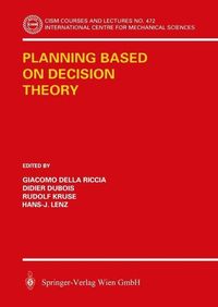 Produktbild: Planning Based on Decision Theory