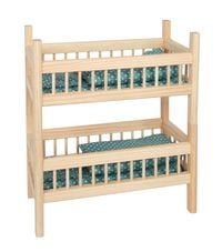 Produktbild: Puppenhochbett natur