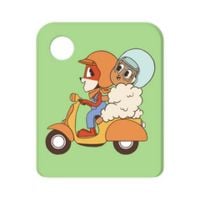 Produktbild: Rund um die Welt mit Fuchs und Schaf - Pisa & Alaska,1 Galakto Token