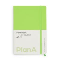 Produktbild Notizbuch A5 Hardcover Kiwi Green Blanko, 240 Seiten