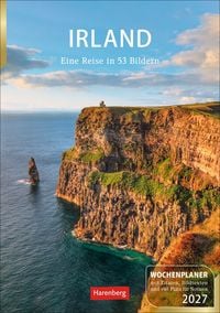 Produktbild: Irland Wochenplaner 2027 - Eine Reise in 53 Bildern