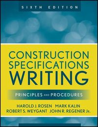 Produktbild: Construction Specifications Writing