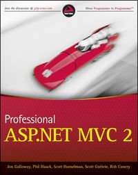 Produktbild: Galloway, J: Professional ASP.NET MVC 2