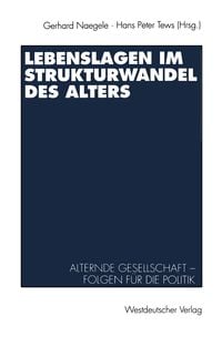 Produktbild: Lebenslagen im Strukturwandel des Alters
